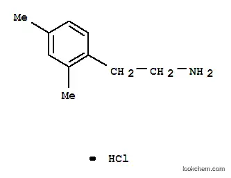 Molecular Structure of 6939-66-8 (Benzeneethanamine,2,4-dimethyl-, hydrochloride (1:1))