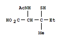 Isoleucine,N-acetyl-3-mercapto-