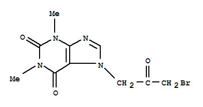 1H-Purine-2,6-dione,7-(3-bromo-2-oxopropyl)-3,7-dihydro-1,3-dimethyl-