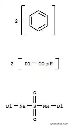 Molecular Structure of 72017-26-6 ((sulphonyldiimino)bisbenzoic acid)
