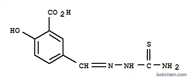 Molecular Structure of 7410-48-2 ((3E)-3-[(2-carbamothioylhydrazino)methylidene]-6-oxocyclohexa-1,4-diene-1-carboxylic acid)