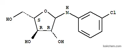 Molecular Structure of 7461-01-0 (N-(3-chlorophenyl)pentofuranosylamine)