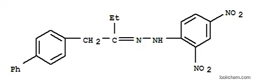 Molecular Structure of 7463-03-8 ((1Z)-1-[1-(biphenyl-4-ylmethyl)propylidene]-2-(2,4-dinitrophenyl)hydrazine)