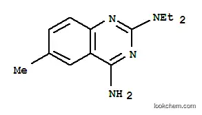 Molecular Structure of 7502-02-5 (N~2~,N~2~-diethyl-6-methylquinazoline-2,4-diamine)