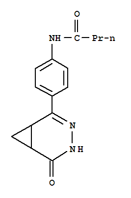 Butanamide,N-[4-(5-oxo-3,4-diazabicyclo[4.1.0]hept-2-en-2-yl)phenyl]- cas  75959-73-8