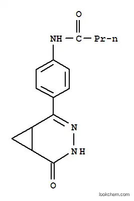 Molecular Structure of 75959-73-8 (N-[4-(5-oxo-3,4-diazabicyclo[4.1.0]hept-2-en-2-yl)phenyl]butanamide)