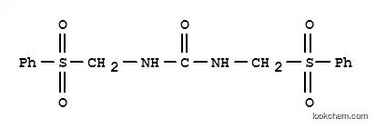 Molecular Structure of 76965-49-6 (1,3-bis[(phenylsulphonyl)methyl]urea)