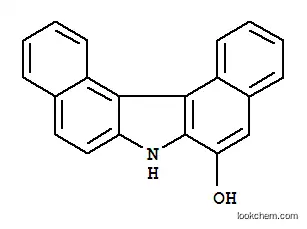Molecular Structure of 78448-10-9 (7H-Dibenzo[c,g]carbazol-6-ol)