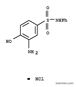 Molecular Structure of 79817-60-0 (3-amino-4-hydroxy-N-phenylbenzenesulphonamide monohydrochloride)