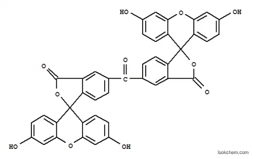 Molecular Structure of 80867-42-1 (Spiro[isobenzofuran-1(3H),9'-[9H]xanthen]-3-one,5-[(3',6'-dihydroxy-3-oxospiro[isobenzofuran-1(3H),9'-[9H]xanthen]-5-yl)carbonyl]-3',6'-dihydroxy-)
