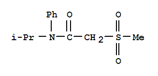 Acetamide,N-(1-methylethyl)-2-(methylsulfonyl)-N-phenyl-