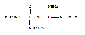 Guanidine,N-[bis(butylamino)phosphinyl]-N'-butyl-N''-methyl- (9CI) cas  82185-34-0