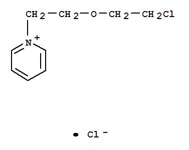 Pyridinium,1-[2-(2-chloroethoxy)ethyl]-, chloride (1:1)