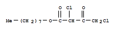 Butanoic acid,2,4-dichloro-3-oxo-, octyl ester