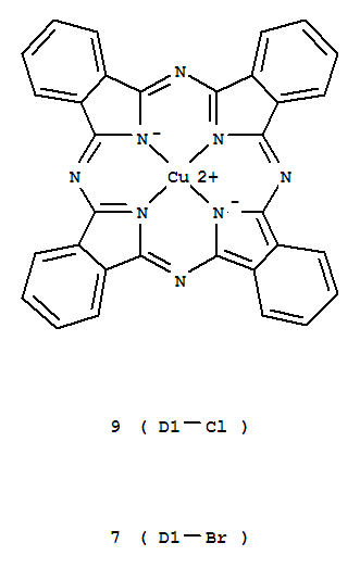 Copper,[heptabromononachloro-29H,31H-phthalocyaninato(2-)-N29,N30,N31,N32]- (9CI)