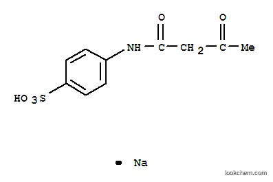 Molecular Structure of 86349-53-3 (sodium 4-[(3-oxobutanoyl)amino]benzenesulfonate)