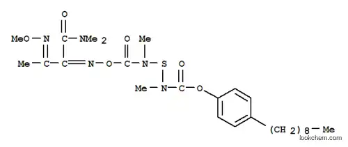 4-Nonylphenyl ({[4-(dimethylcarbamoyl)-5-methyl-2,7-dioxa-3,6-diazaocta-3,5-dienoyl](methyl)amino}sulfanyl)methylcarbamate