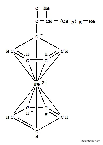 Molecular Structure of 93894-61-2 (Ferrocene,(2-methyl-1-oxooctyl)- (9CI))
