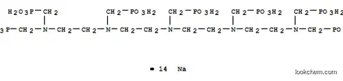 Molecular Structure of 93939-90-3 (tetradecasodium [[(phosphonatomethyl)imino]bis[ethylene[(phosphonatomethyl)imino]ethylenenitrilobis(methylene)]]tetrakisphosphonate)