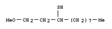 3-Undecanethiol,1-methoxy-