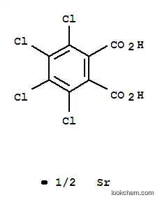 Molecular Structure of 94275-91-9 (strontium hydrogen 3,4,5,6-tetrachlorophthalate (1:2))