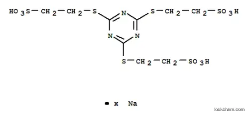 Molecular Structure of 94313-62-9 (Ethanesulfonic acid,2,2',2''-[1,3,5-triazine-2,4,6-triyltris(thio)]tris-, sodium salt (9CI))