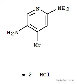 Molecular Structure of 94313-86-7 (4-methylpyridine-2,5-diamine dihydrochloride)