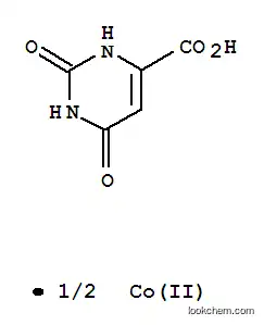 Molecular Structure of 94333-37-6 (cobalt 1,2,3,6-tetrahydro-2,6-dioxopyrimidine-4-carboxylate (1:2))