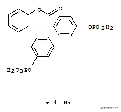 Molecular Structure of 94442-19-0 (3,3-bis[4-(phosphonooxy)phenyl]benzofuran-2(3H)-one, tetrasodium salt)