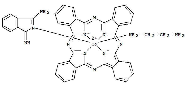 Cobalt,(1,2-ethanediamine-N)(1-imino-1H-isoindol-3-amine-N2)[29H,31H-phthalocyaninato(2-)-N29,N30,N31,N32]-,(OC-6-14)- (9CI)