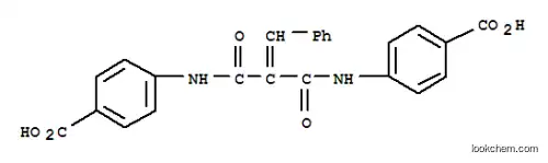 Molecular Structure of 100093-39-8 (4-[[2-[(4-carboxyphenyl)carbamoyl]-3-phenyl-prop-2-enoyl]amino]benzoic acid)