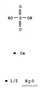 Molecular Structure of 10034-76-1 (Sulfuric acid, calciumsalt, hydrate (2:2:1))