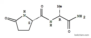 Molecular Structure of 100462-32-6 (pyroglutamylalanine amide)