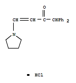 1,1-DIPHENYL-4-(PYRROLIDIN-1-YL)-3-BUTEN-2-ONE HCL