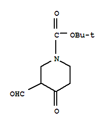 1-Piperidinecarboxylicacid, 3-formyl-4-oxo-, 1,1-dimethylethyl ester