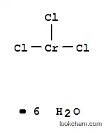 Molecular Structure of 10060-12-5 (Chromic chloride hexahydrate)