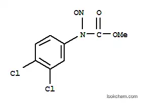 Molecular Structure of 100836-84-8 (Methyl 3,4-dichloro-N-nitrosocarbanilate)