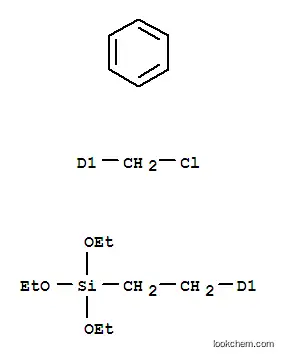 Molecular Structure of 10088-50-3 ([2-[(chloromethyl)phenyl]ethyl]triethoxysilane)