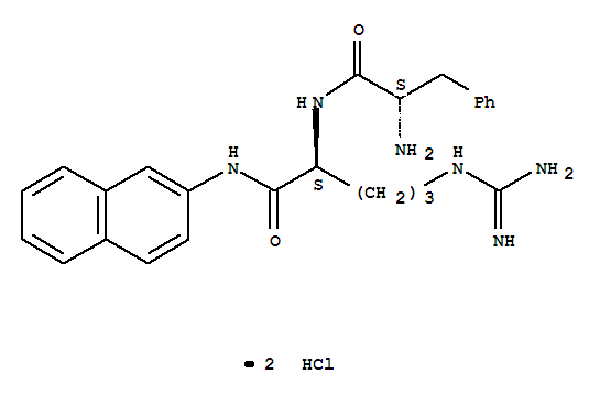 L-Argininamide, L-phenylalanyl-N-2-naphthalenyl-, dihydrochloride
