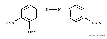 Molecular Structure of 101-52-0 (4-[(4-nitrophenyl)azo]-o-anisidine)