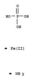 Phosphoric acid,ammonium iron(2+) salt (1:1:1)