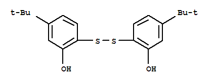 Phenol,2,2'-dithiobis[5-(1,1-dimethylethyl)- (9CI)