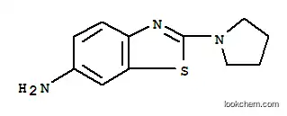 6-Benzothiazolamine,2-(1-pyrrolidinyl)-(9CI)