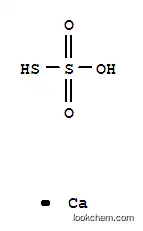 Molecular Structure of 10124-41-1 (calcium thiosulphate)