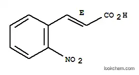 Molecular Structure of 1013-96-3 (2-NITROCINNAMIC ACID)