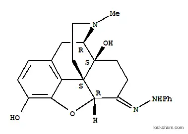 Molecular Structure of 101365-15-5 (oxymorphone phenylhydrazone)