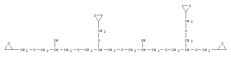 1,19-BIS(OXIRANYL)-8,16-BIS(OXIRANYLMETHOXY)-2,6,10,14,18-PENTAOXANONADECANE-4,12-DIOL