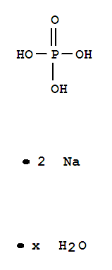 Phosphoric acid,disodium salt, hydrate (8CI,9CI)