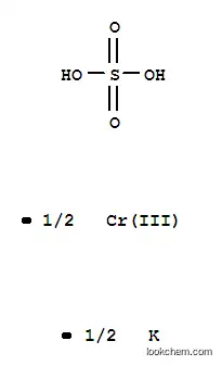Molecular Structure of 10141-00-1 (CHROMIUM POTASSIUM SULFATE)