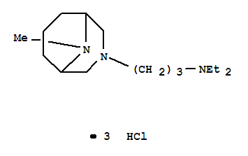 N,N-diethyl-3-(9-methyl-3,9-diazabicyclo[3.3.1]nonan-3-yl)propan-1-aminetrihydrochloride